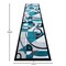 Flash Furniture Turquoise 3 x 10 Geometric Abstract Area Rug KP-RG950-310-TQ-GG - alternate 2